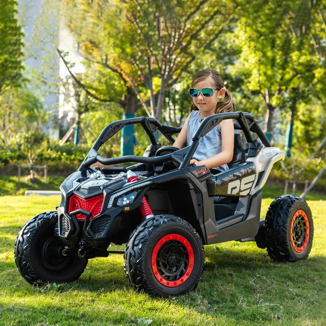 48V CAN-AM Maverick RS Edition 2 Seater Buggy Electric Kids' Ride-On Car with Parental Remote Control Perfect Gift CAN-AM