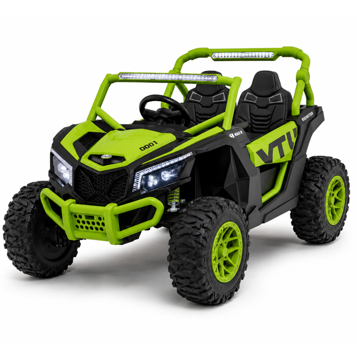 Kids Vip Kids MegaTrek Pro Ride on UTV Buggy Green