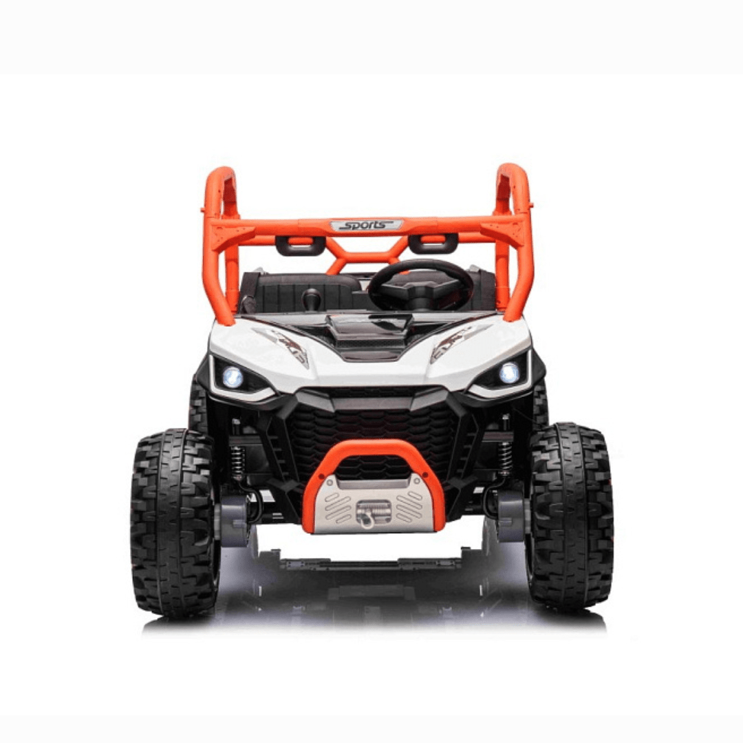 Farmer Edition 2-Seater Electric Ride-On Buggy 24V UTV White