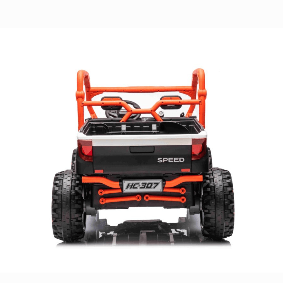 Farmer Edition 2-Seater Electric Ride-On Buggy 24V UTV White