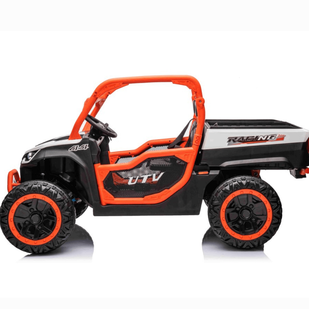 Farmer Edition 2-Seater Electric Ride-On Buggy 24V UTV White