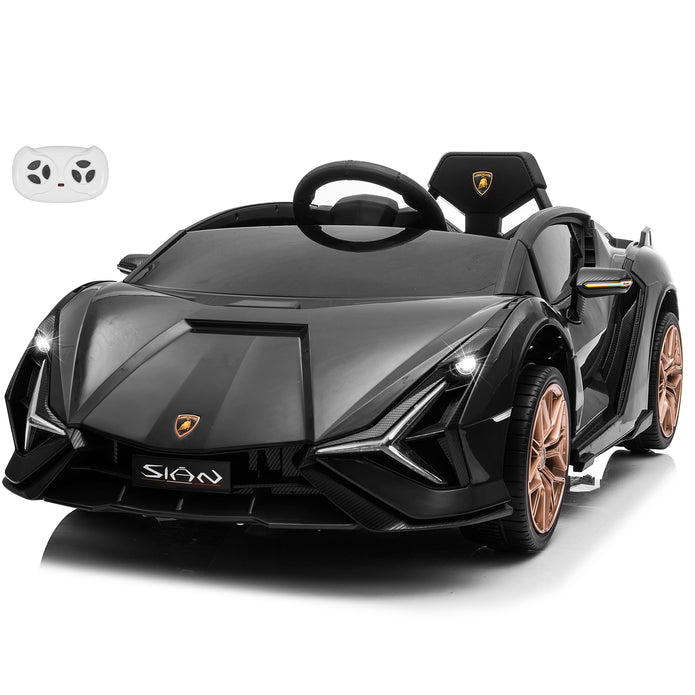 Lamborghini SIAN FKP 37 12V Ride on Car On Seater with Scissor Doors