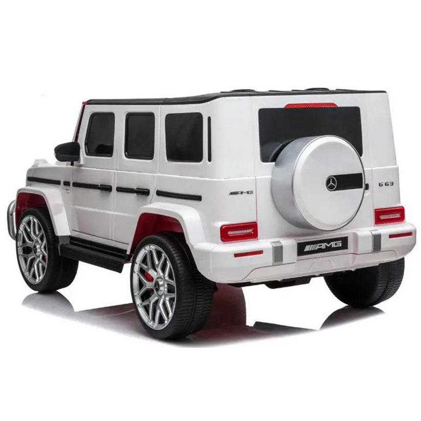 Licensed Mercedes Benz AMG G63 G Wagon S307 24V 4x4 DELUXE Two Seater Kids Ride On Car Leather Seat Rubber Wheel