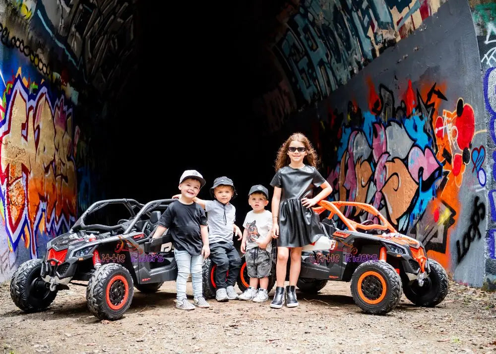 48V CAN-AM Maverick RS Edition 2 Seater Buggy Electric Kids' Ride-On Car with Parental Remote Control Perfect Gift CAN-AM