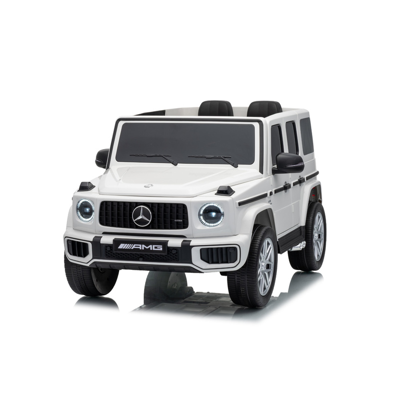 Mercedes Benz AMG G63 24V 2026 Kids Ride On Car One Seater with Parental Remote Control, LED Lights, Leather Seat and MP3, Licensed