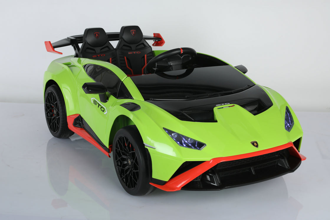 Lamborghini Huracan STO 24volts | Kids Ride on Car | Drifter | Remote | Bluetooth | Leather Seat
