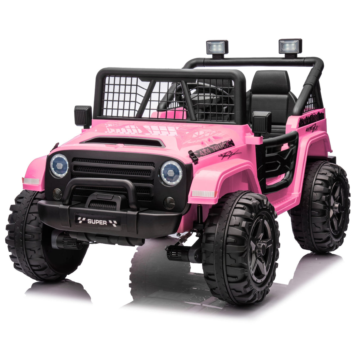 2026 NEW JEEP OUTREACH 2 Seater 24V Jeep Style Kids Ride On Car with Parental Remote Control