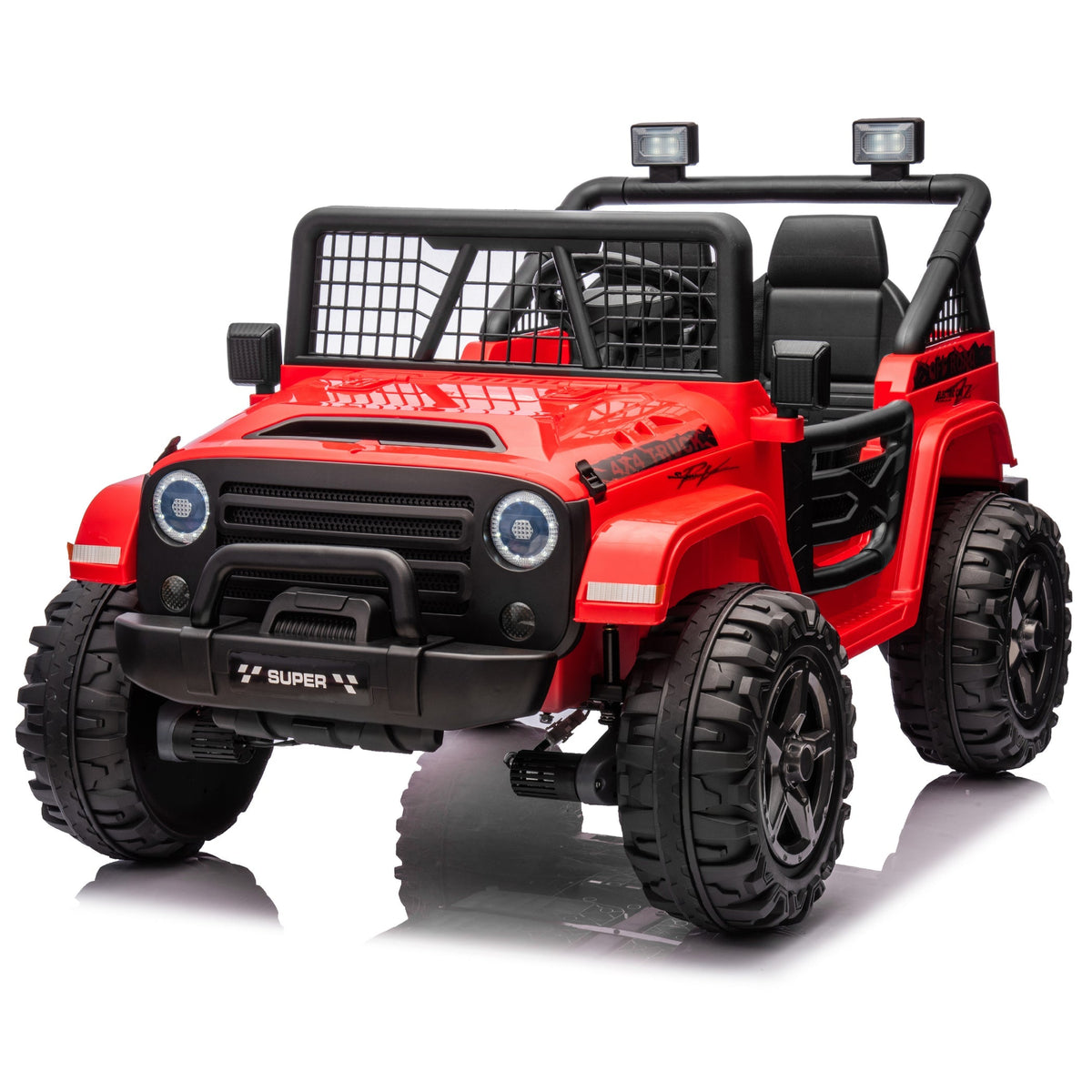 2026 NEW JEEP OUTREACH 2 Seater 24V Jeep Style Kids Ride On Car with Parental Remote Control