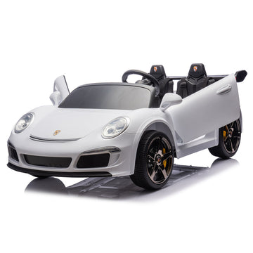 Licensed RUF CTR3 S322 24V 4x4 Two Seater Ride on Car Leather Seat Rubber Wheel