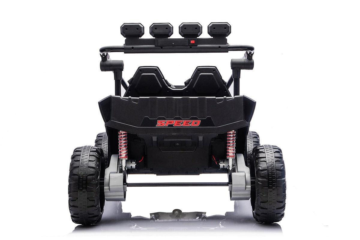 Thunder X Pro Kids 2-Seater Ride-On Buggy Black