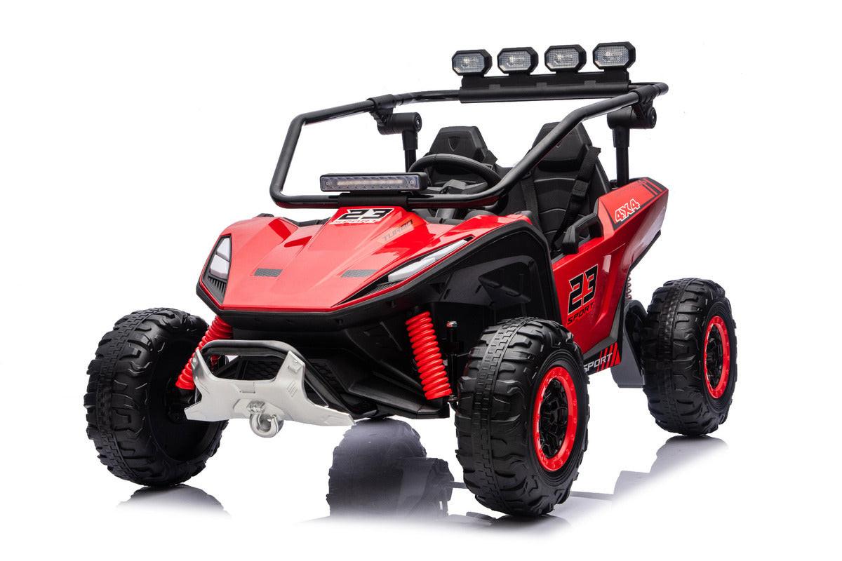 Kids Thunder X Pro 2-Seater Ride-On Buggy Red