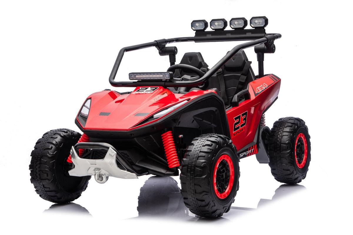 Kids Thunder X Pro 2-Seater Ride-On Buggy Red
