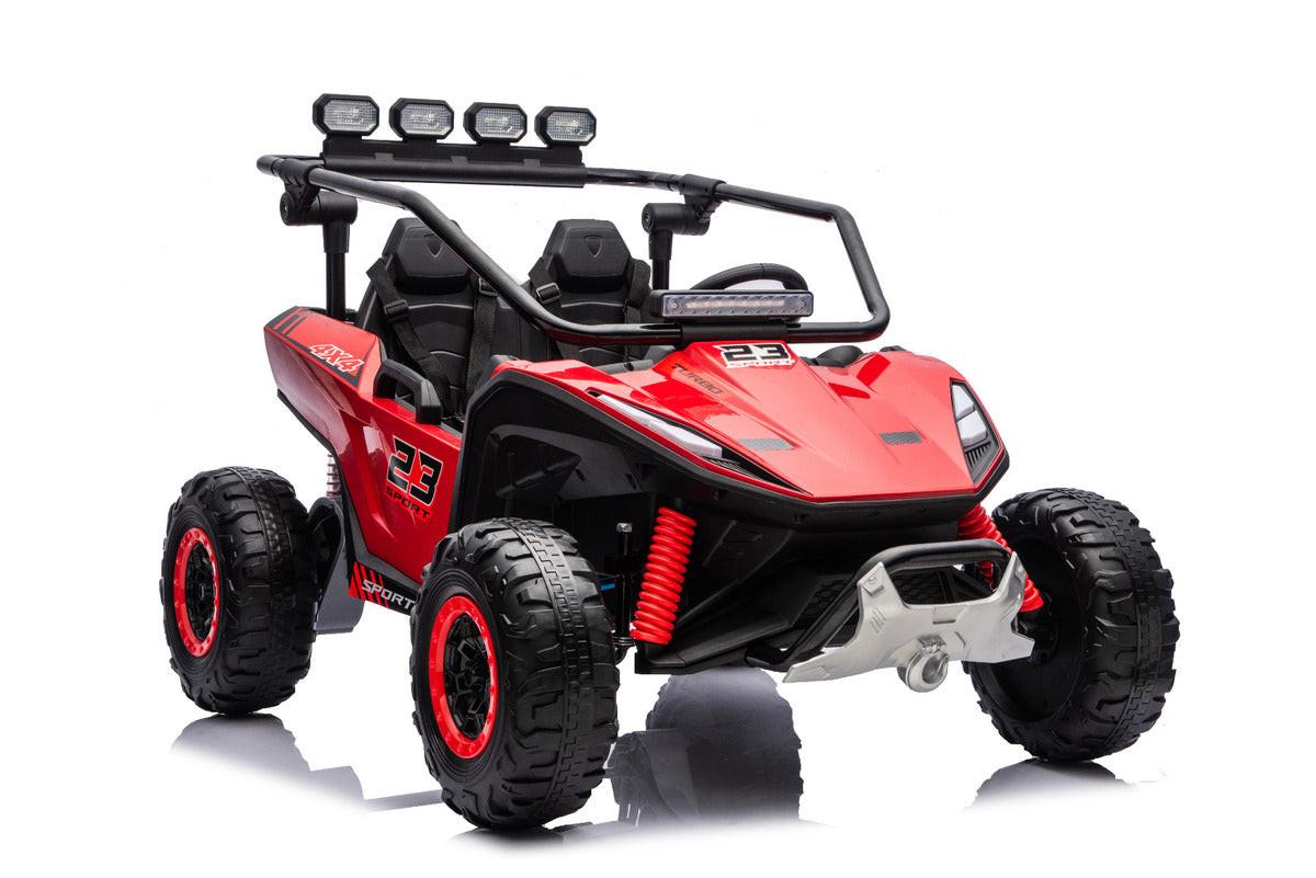 Kids Thunder X Pro 2-Seater Ride-On Buggy Red