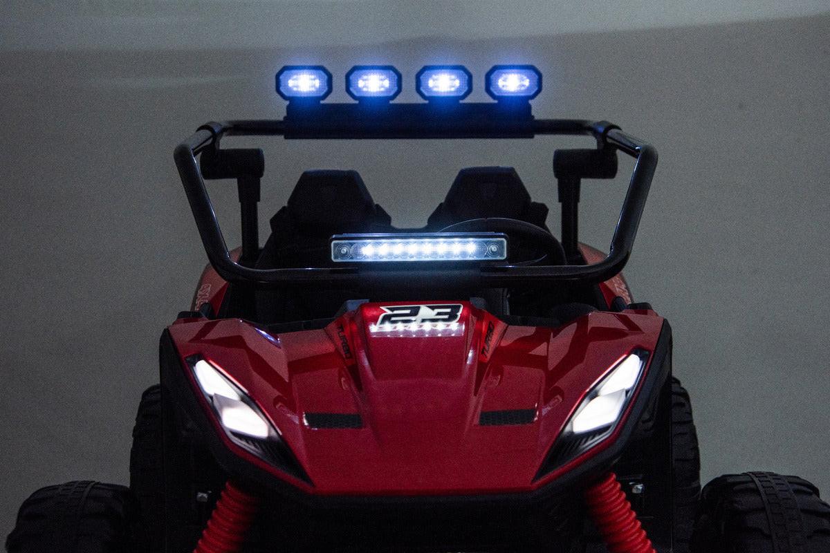 Kids Thunder X Pro 2-Seater Ride-On Buggy Red