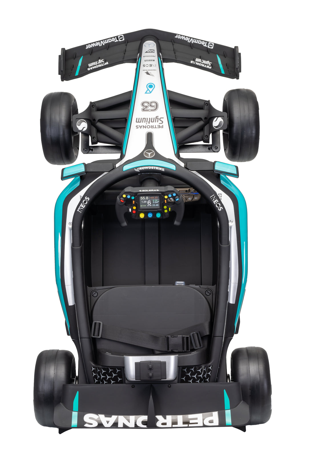 Voltz Toys Kids Mercedes-AMG F1 W16 24V Ride-On Car