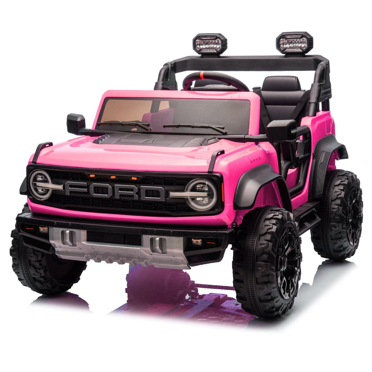 Ford Bronco Raptor 24V 2-Seater Electric Ride-On Car – Parental Remote