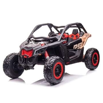 Can-Am Kids Maverick Pro 2-Seater Electric Ride-On UTV Black