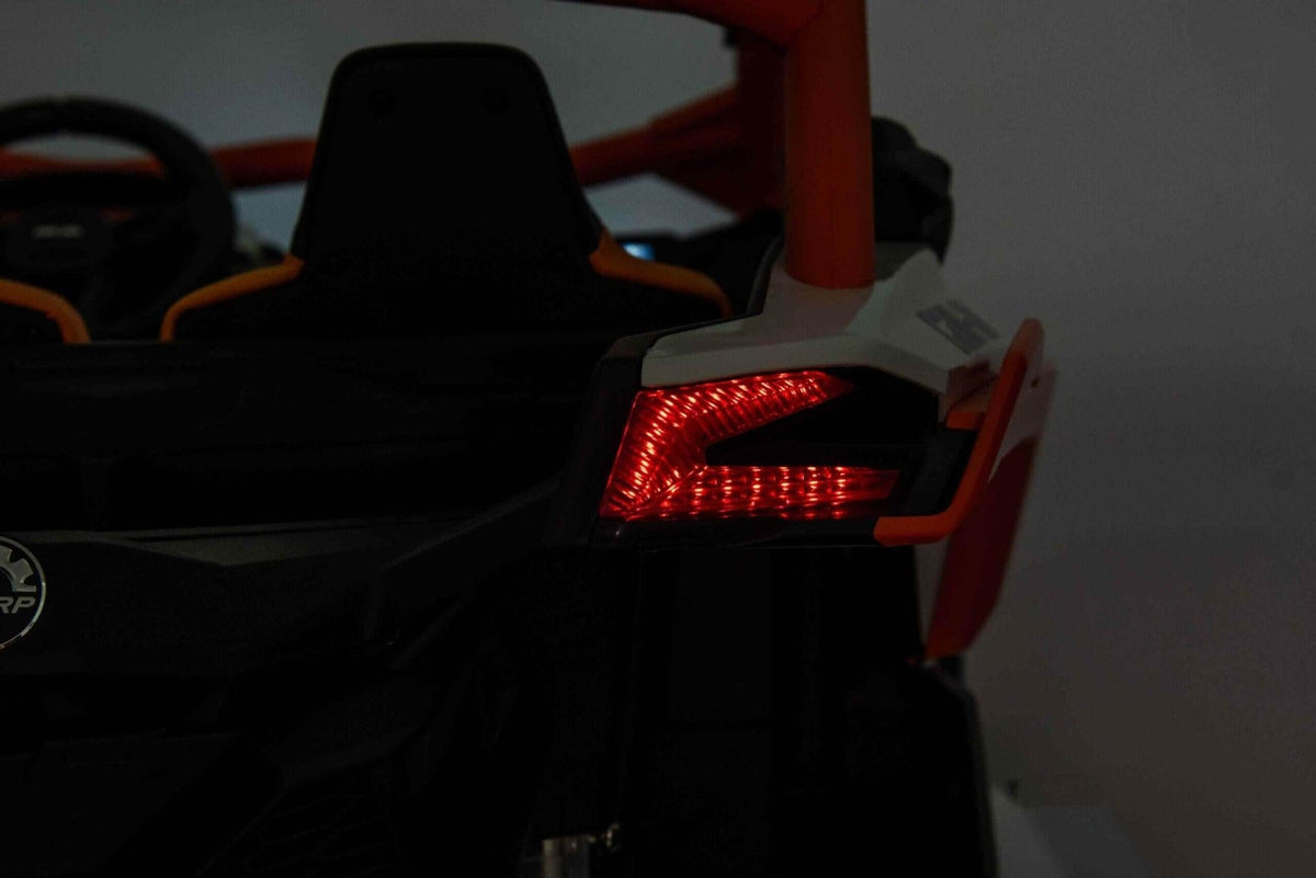 Kids Vip Can-Am Maverick Pro 2-Seater Electric Ride-On UTV Orange