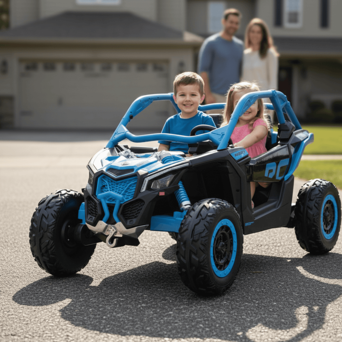 Can-Am Kids Electric Ride-On Buggy Blue