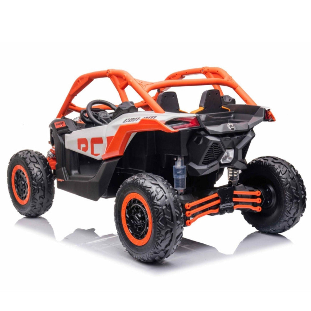 Kids Vip Can-Am Maverick Pro 2-Seater Electric Ride-On UTV Orange